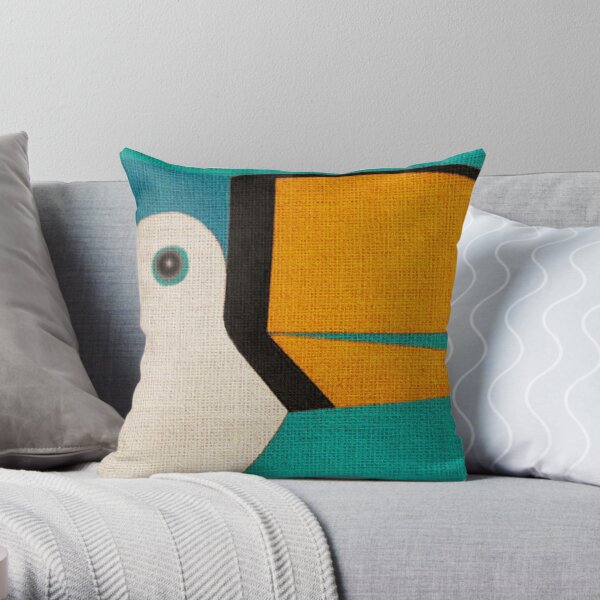 Toucan Throw Pillow