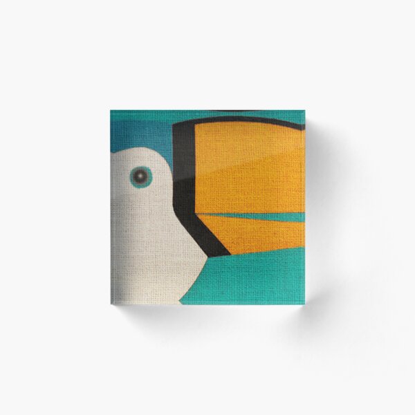 Toucan Acrylic Block