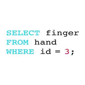 Artwork thumbnail, Middle Finger by KeepOnCoding