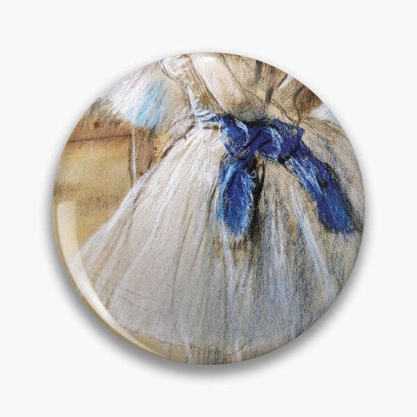 Item preview, Dancers in class | Redhead dancer with blue ribbon | Edgar Degas designed and sold by LaMadeleine.