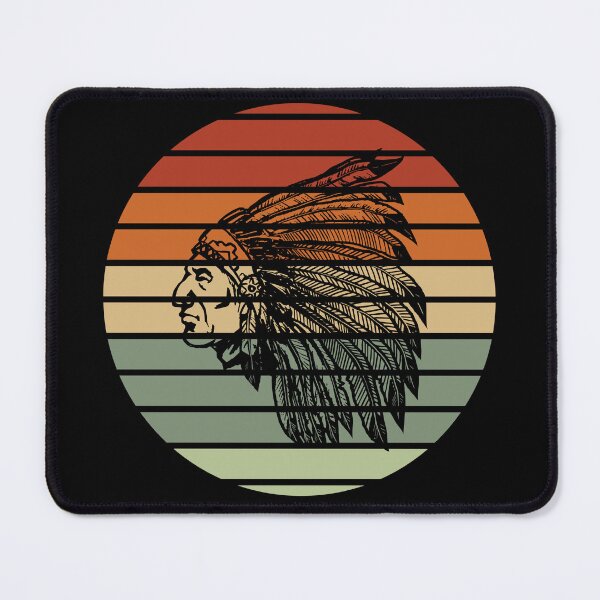 Item preview, Red Indian Vintage Sunset designed and sold by timotimdesigns.