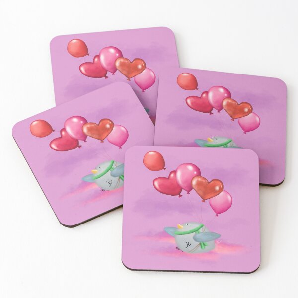Item preview, Bean and the Balloons - Purple with Clouds designed and sold by mwkairos.