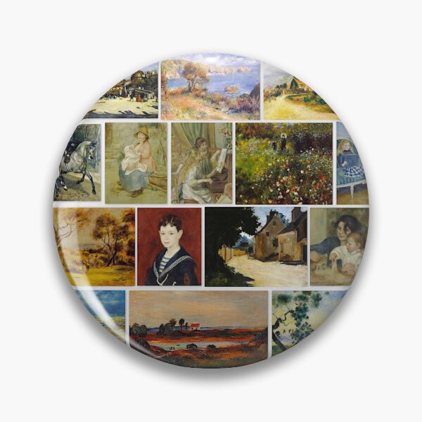 Item preview, random combination of 32 renoir painting arts designed and sold by MerryCrown.