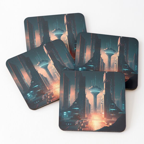 Item preview, Tomorrow's Metropolis: A Vision of the Future City designed and sold by aiartdirection.