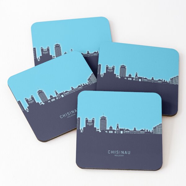 Item preview, Chisinau Moldova Skyline designed and sold by ArtPrints.