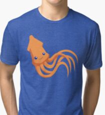Night Market, Lijiang Tower - Squid Tri-blend T-Shirt