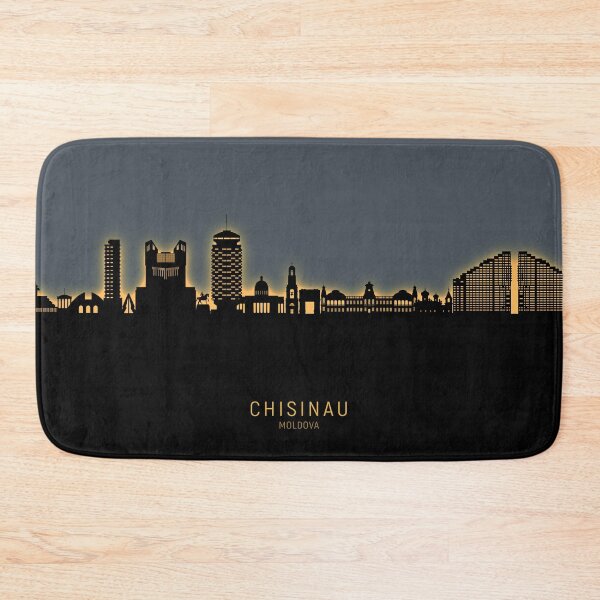 Item preview, Chisinau Moldova Skyline designed and sold by ArtPrints.