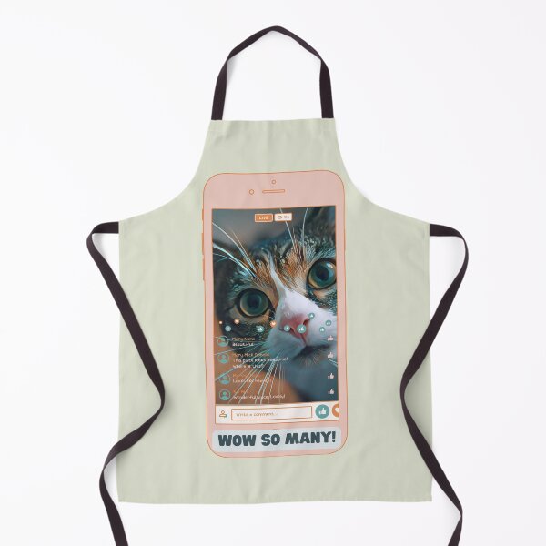 Item preview, Wow So Many Likes. For a cat lover, for a social media lover, for a student. designed and sold by Wentoo.