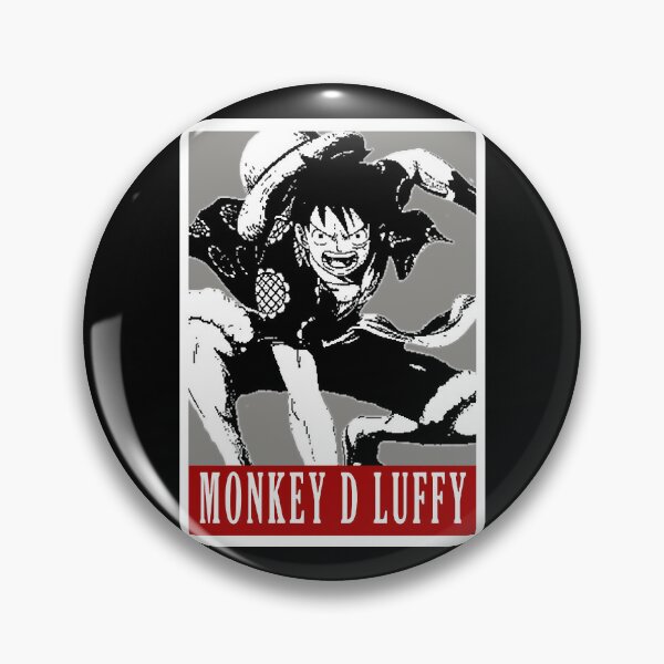 a drawing of luffy  Pin for Sale by baki-21