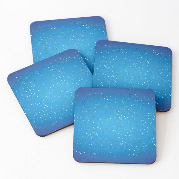 Item preview, Night shining starry sky, blue space background with stars, cosmos designed and sold by paolboa.