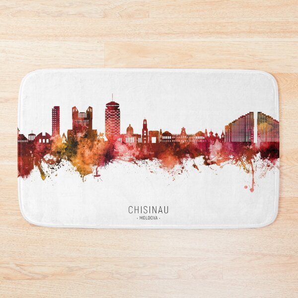 Item preview, Chisinau Moldova Skyline designed and sold by ArtPrints.