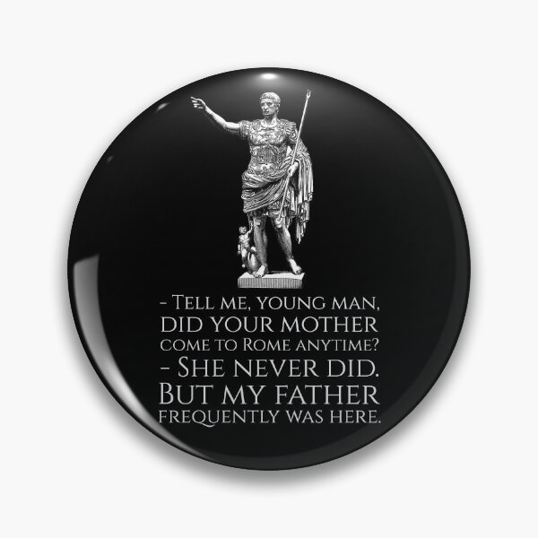 Item preview, Roman Emperor Augustus Caesar - Ancient Roman Joke designed and sold by Styrman.