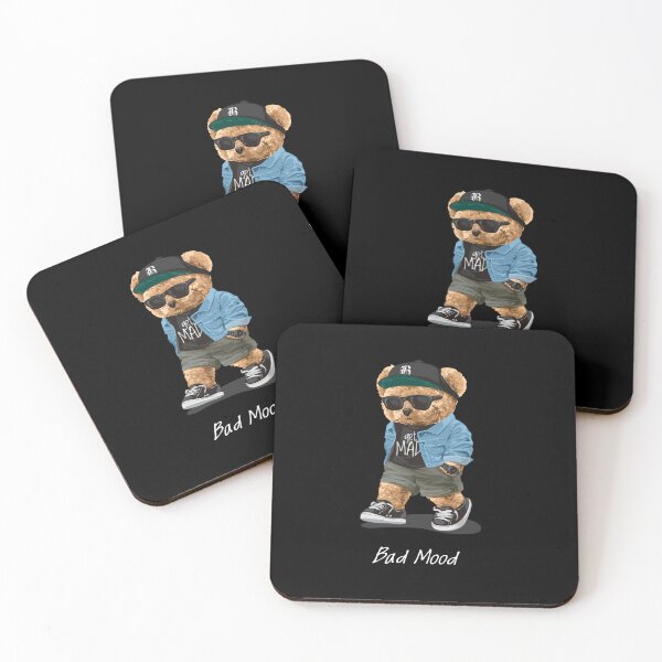 Item preview, Bear Bad Mood Cute designed and sold by Djmaxxx.