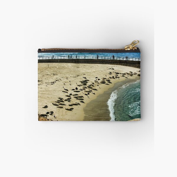 Item preview, The Children’s Pool Beach Seals in La Jolla California designed and sold by Georgia Mizuleva.