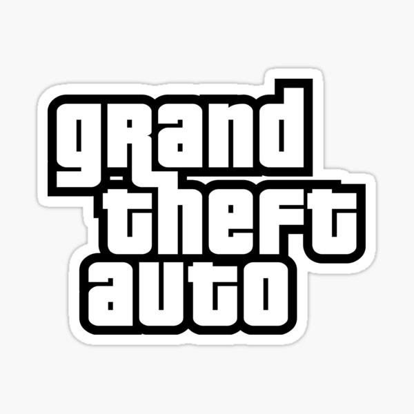 Gta Grand Theft Auto Sticker - Gta Grand theft auto Lcs - Discover