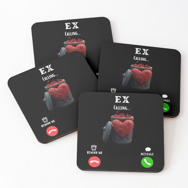 Item preview, Ex is calling -Funny designed and sold by artfartzzz.