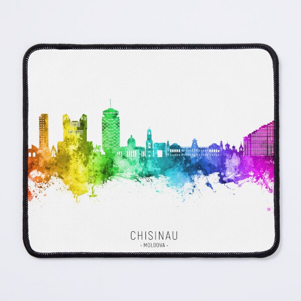 Item preview, Chisinau Moldova Skyline designed and sold by ArtPrints.