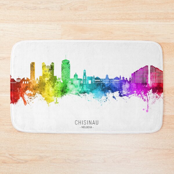 Item preview, Chisinau Moldova Skyline designed and sold by ArtPrints.