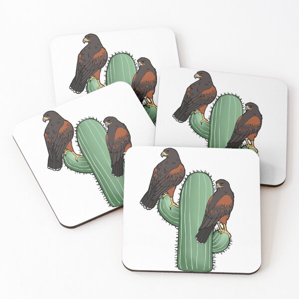Item preview, vantage point — harris's hawk designed and sold by AvifaunaAplenty.