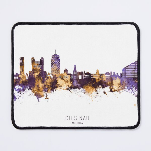 Item preview, Chisinau Moldova Skyline designed and sold by ArtPrints.