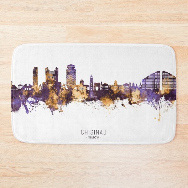 Item preview, Chisinau Moldova Skyline designed and sold by ArtPrints.