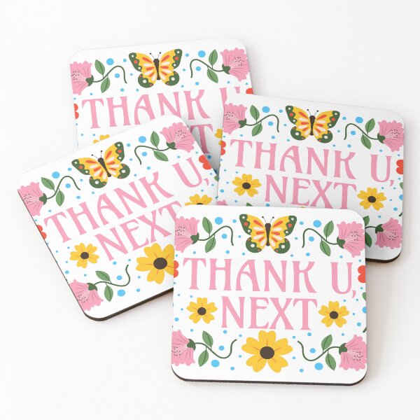 Item preview, Thank U, Next - Floral Typography - Thank You Next designed and sold by Millusti.