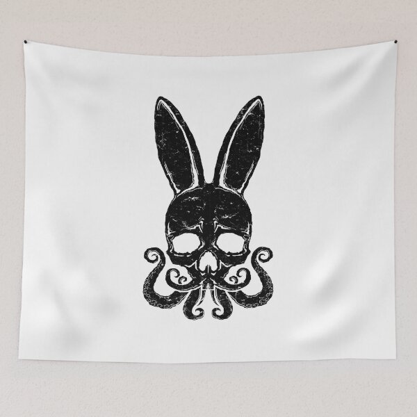 Item preview, Hell Bunny Octopus Skull designed and sold by HexOne.