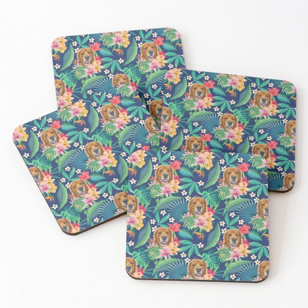 Item preview, Tropical Golden Retriever 1 designed and sold by lulupetart.