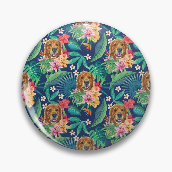 Item preview, Tropical Golden Retriever 1 designed and sold by lulupetart.