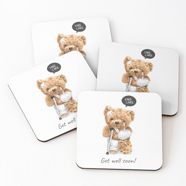Item preview, Bear Get Well Soon designed and sold by Djmaxxx.