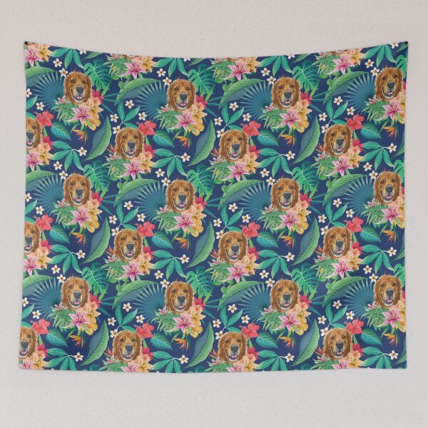 Item preview, Tropical Golden Retriever 1 designed and sold by lulupetart.