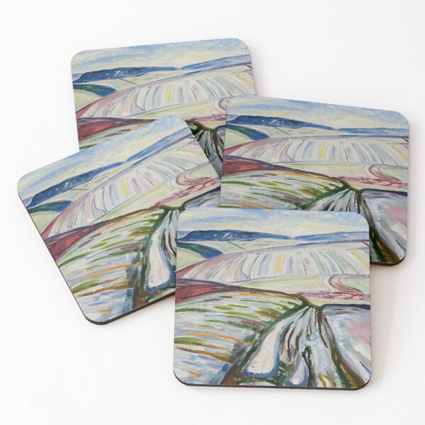 Item preview, Edvard Munch -Field in Snow in HD by Edvard Munch designed and sold by superbling.