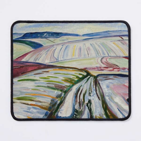 Item preview, Edvard Munch -Field in Snow in HD by Edvard Munch designed and sold by superbling.