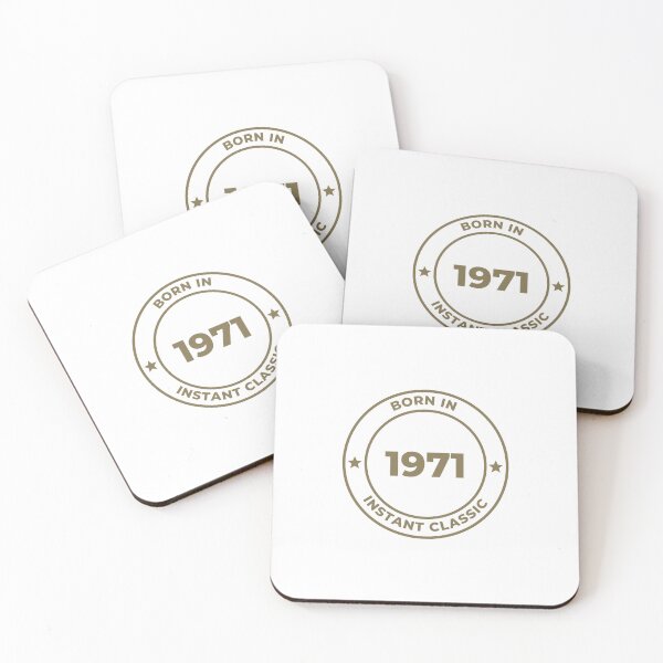 Item preview, Instant Classic Born in 1971 Retro Design Birthday Gift Idea designed and sold by RetroDesignsNW.