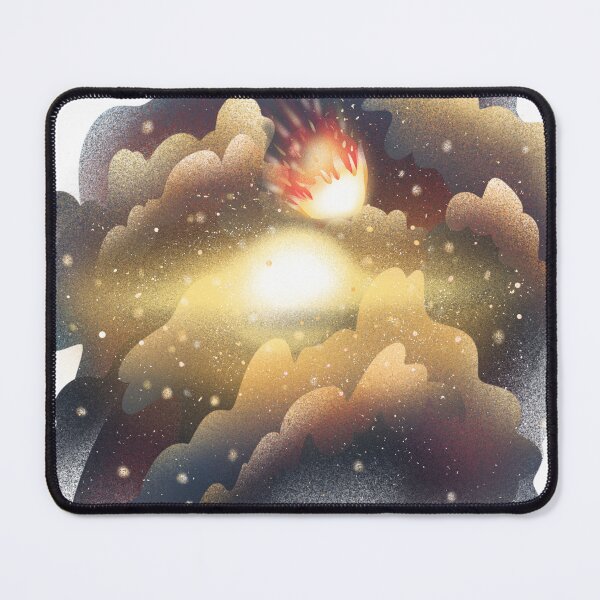 Item preview, Cosmic Dust Lenticular Galaxy and Bolide designed and sold by Inspiring-A-D.