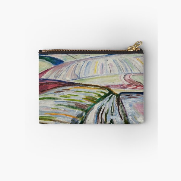 Aperçu de l'œuvre Edvard Munch - Champ sous la neige en HD par Edvard Munch créée et vendue par superbling.