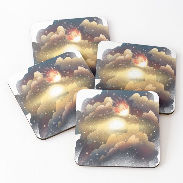 Item preview, Cosmic Dust Lenticular Galaxy and Bolide designed and sold by Inspiring-A-D.