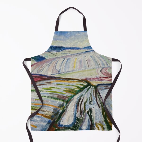 Item preview, Edvard Munch -Field in Snow in HD by Edvard Munch designed and sold by superbling.