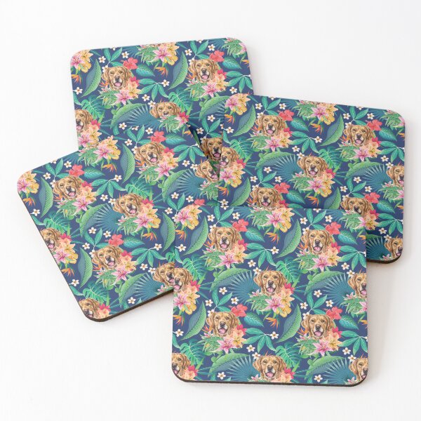 Item preview, Tropical Golden Retriever 2 designed and sold by lulupetart.