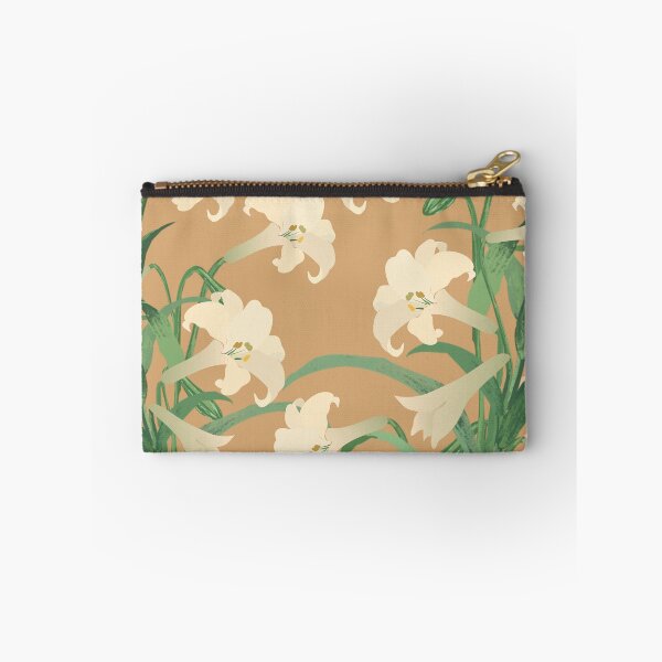 Item preview, White Lily Flower Pattern designed and sold by Print-Designs.