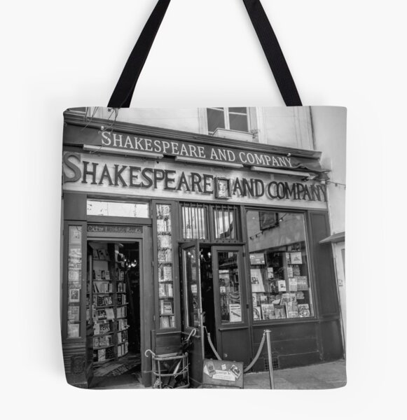 Shakespeare and Company bookstore Tote Bag for Sale by PetitePomelo