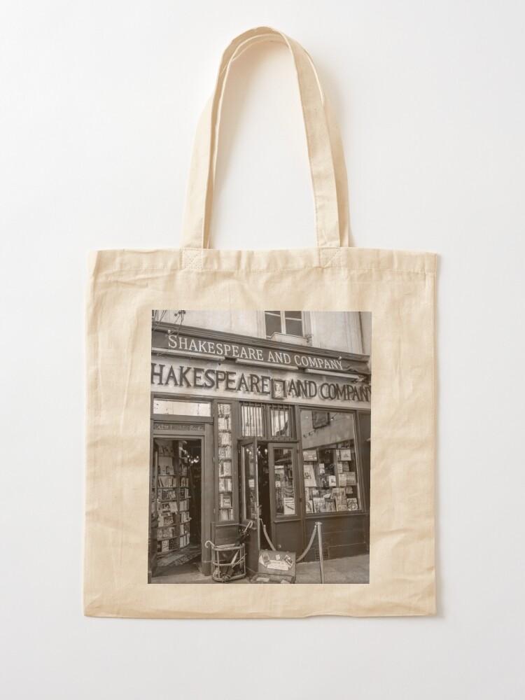 Shakespeare and Company bookstore Tote Bag for Sale by PetitePomelo