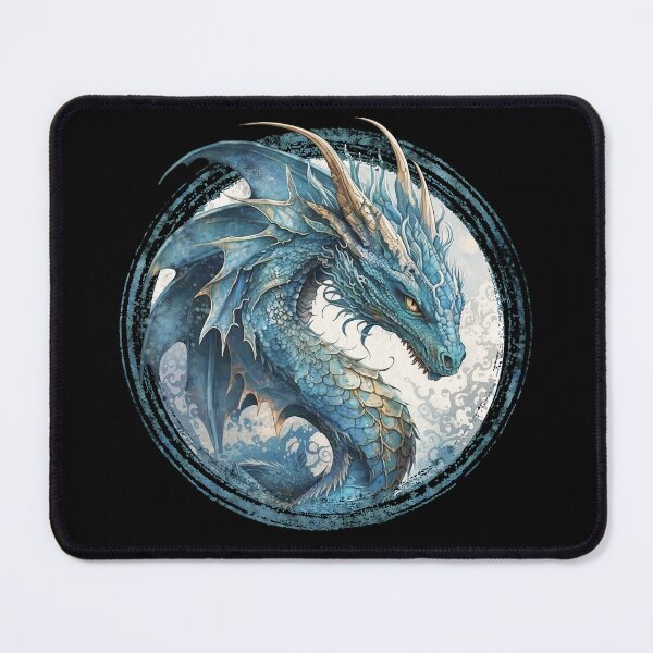 Item preview, Majestic Blue Dragon  designed and sold by maryedenoa.