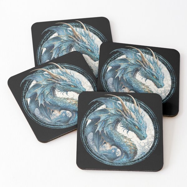 Item preview, Majestic Blue Dragon  designed and sold by maryedenoa.