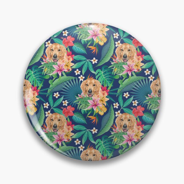 Item preview, Tropical Golden Retriever 5 designed and sold by lulupetart.