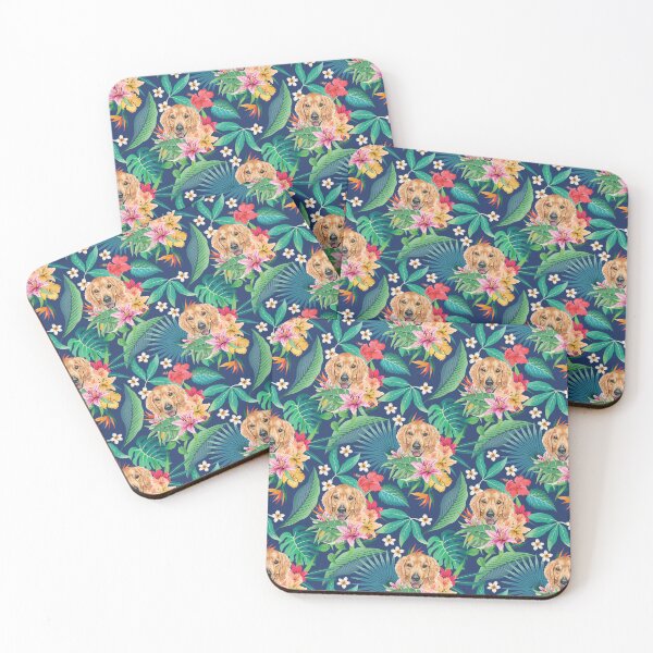 Item preview, Tropical Golden Retriever 5 designed and sold by lulupetart.