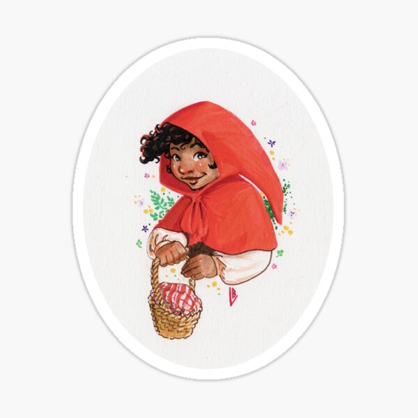 Little Red Riding Hood Sticker
