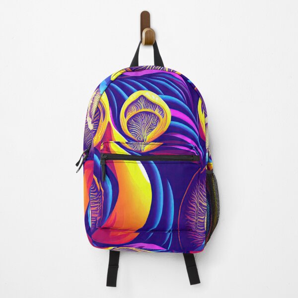 Item preview, mushroom print with rr-pop colors designed and sold by DESIGNERCATS.