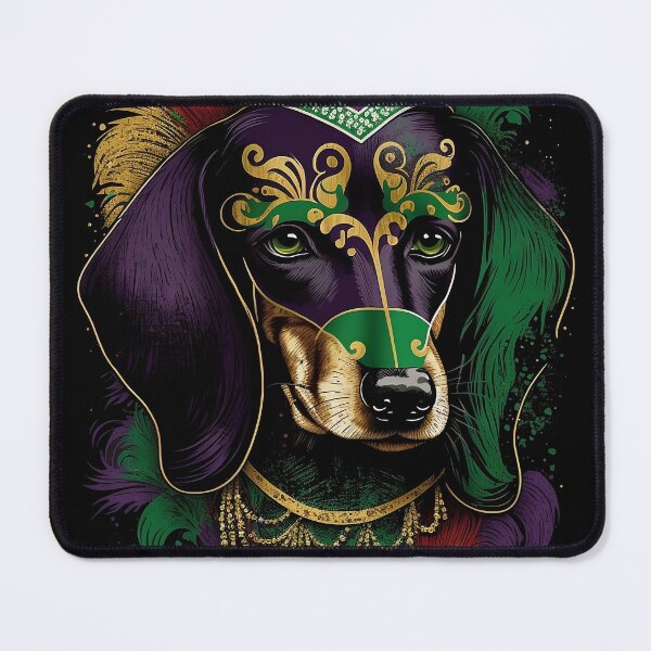 Item preview, Funny Dachshund Dog Mardi Gras Costume Men Women Kids designed and sold by cutefashion.