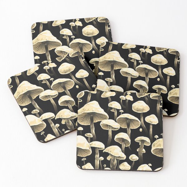 Item preview, Mushroom Black and White designed and sold by DESIGNERCATS.